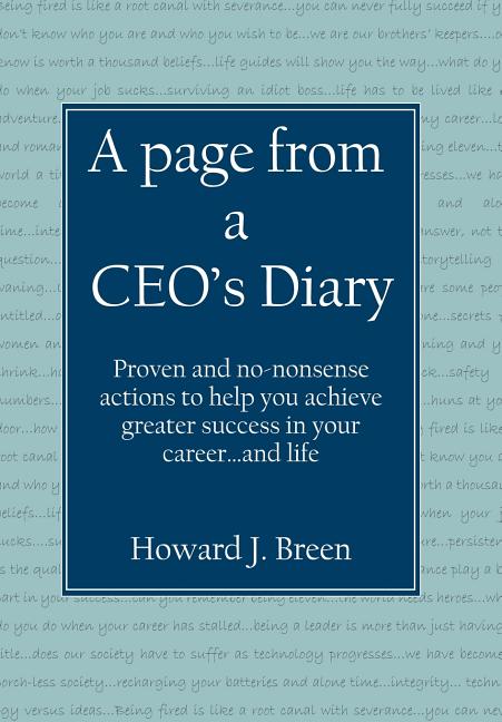 page from a CEO's Diary - Ingram