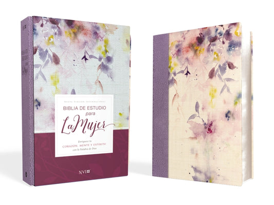 Biblia de Estudio Para La Mujer Nvi, Leathersoft/Tela Lila - Ingram