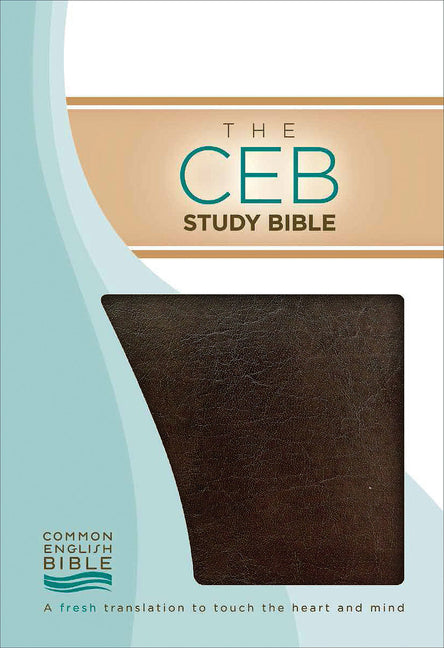Study Bible-Ceb (The Ceb Study Bible, Brown Bonded Leather) - Ingram