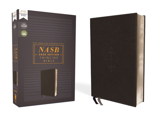 Nasb, Thinline Bible, Leathersoft, Black, Red Letter Edition, 2020 Text, Comfort Print - Ingram