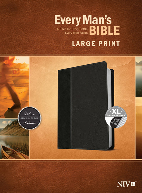 Every Man's Bible NIV, Large Print, Tutone - Ingram