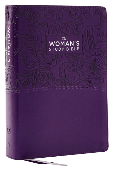 Kjv, the Woman's Study Bible, Purple Leathersoft, Red Letter, Full-Color Edition, Comfort Print (Thumb Indexed): Receiving God's Truth for Balance, Ho - Ingram