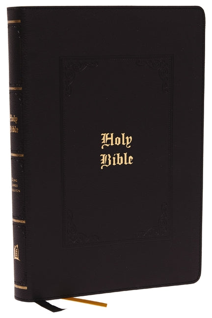 KJV Holy Bible: Large Print with 53,000 Center-Column Cross References, Black Leathersoft, Red Letter, Comfort Print: King James Version - Ingram