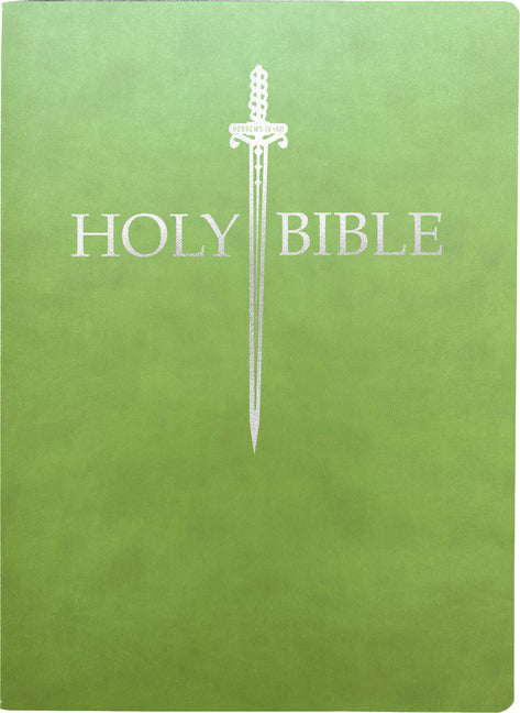 KJV Sword Bible, Large Print, Olive Ultrasoft: (Red Letter, Green, 1611 Version) - Ingram