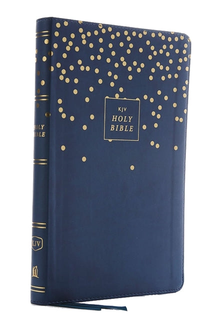 Kjv, Thinline Bible Youth Edition, Leathersoft, Blue, Red Letter Edition, Comfort Print - Ingram