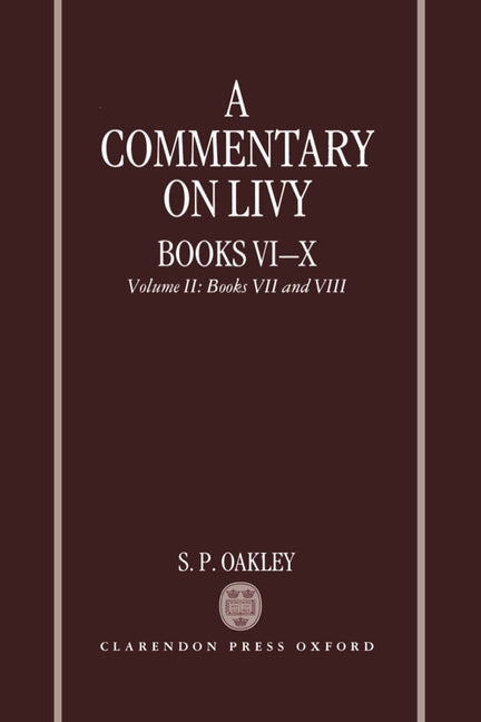 Commentary on Livy, Books VI-X - Ingram