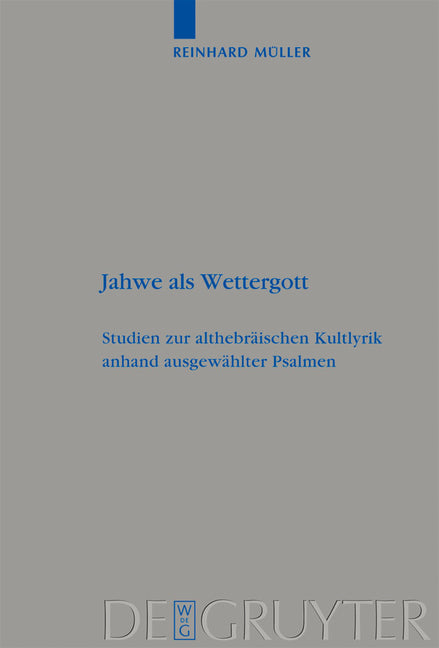 Jahwe als Wettergott - Ingram