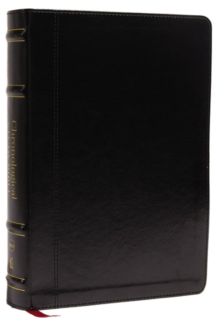 Nkjv, Chronological Study Bible, Leathersoft, Black, Comfort Print: Holy Bible, New King James Version - Ingram