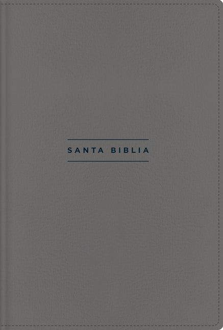 Nvi, Santa Biblia, Texto Revisado 2022, Una Columna Con Referencias, Piel Reciclada, Palabras de Jesús En Rojo, Gris, Comfort Print - Ingram