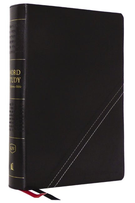 Kjv, Word Study Reference Bible, Leathersoft, Black, Red Letter, Comfort Print: 2,000 Keywords That Unlock the Meaning of the Bible - Ingram