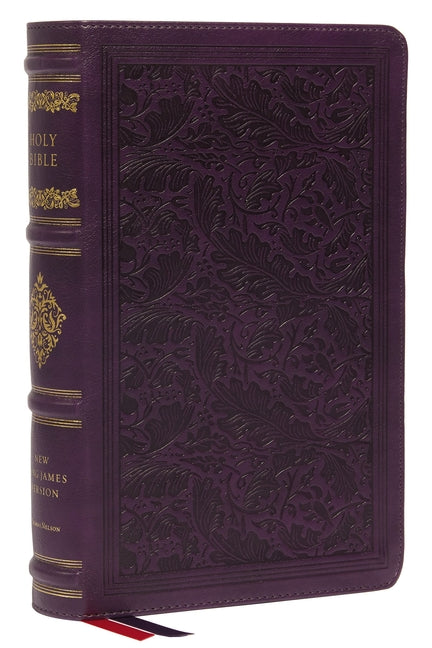 Nkjv, Personal Size Reference Bible, Sovereign Collection, Leathersoft, Purple, Red Letter, Thumb Indexed, Comfort Print: Holy Bible, New King James V - Ingram
