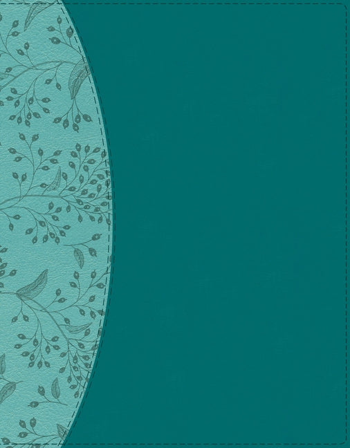 Niv, Beautiful Word Bible, Updated Edition, Peel/Stick Bible Tabs, Leathersoft, Teal, Red Letter, Comfort Print: 600+ Full-Color Illustrated Verses - Ingram