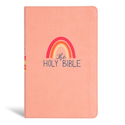 KJV Kids Bible, Peach Leathertouch - Ingram