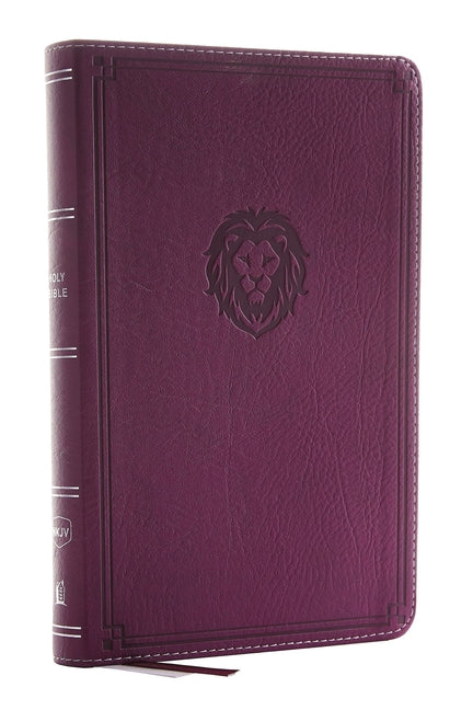 Nkjv, Thinline Bible Youth Edition, Leathersoft, Burgundy, Red Letter Edition, Comfort Print - Ingram