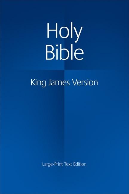 Large Print Text Bible-KJV - Ingram