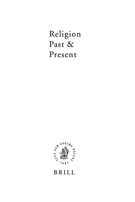 Religion Past and Present, Volume 14 Index - Ingram