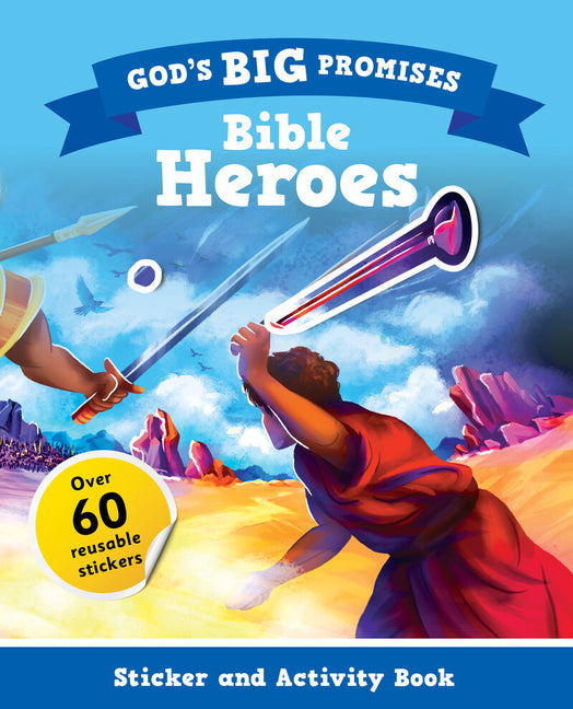 God's Big Promises Bible Heroes Sticker and Activity Book - Ingram