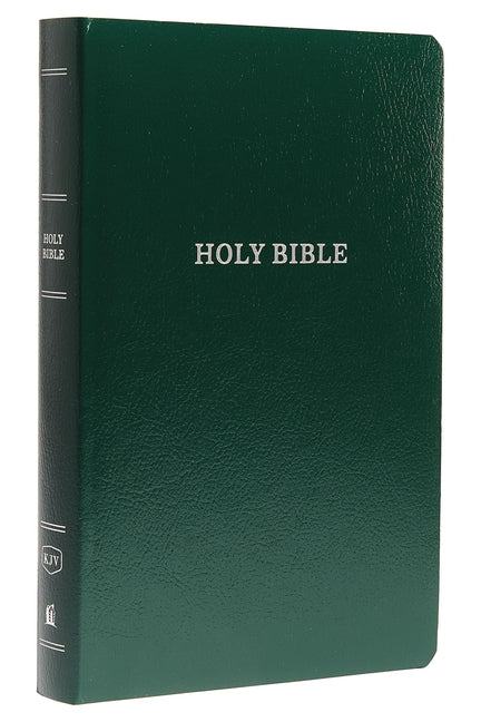 KJV, Gift and Award Bible, Imitation Leather, Green, Red Letter Edition - Ingram