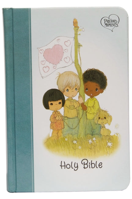 Nkjv, Precious Moments Small Hands Bible, Teal, Hardcover, Comfort Print: Holy Bible, New King James Version - Ingram
