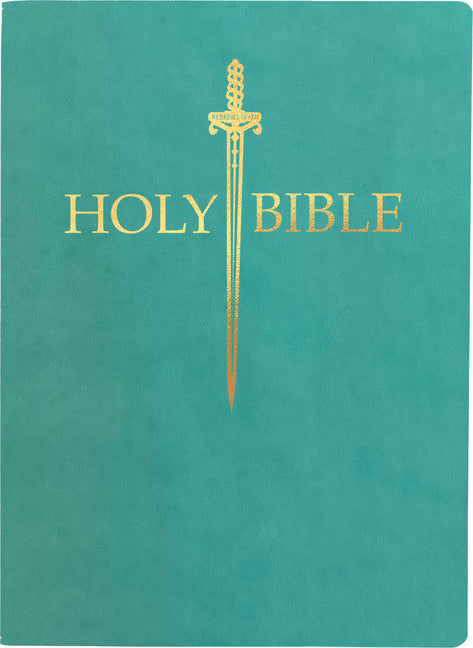 KJV Sword Bible, Large Print, Coastal Blue Ultrasoft: (Red Letter, Teal, 1611 Version) - Ingram