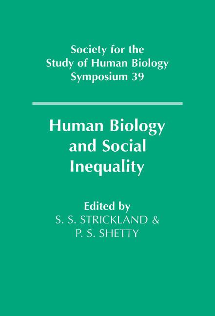 Human Biology and Social Inequality - Ingram