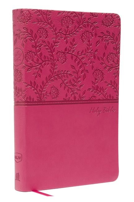 NKJV, Value Thinline Bible, Standard Print, Imitation Leather, Pink, Red Letter Edition - Ingram