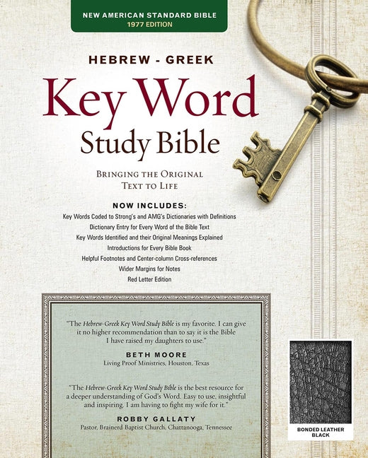 Hebrew-Greek Key Word Study Bible-NASB: Key Insights Into God's Word (Revised) - Ingram