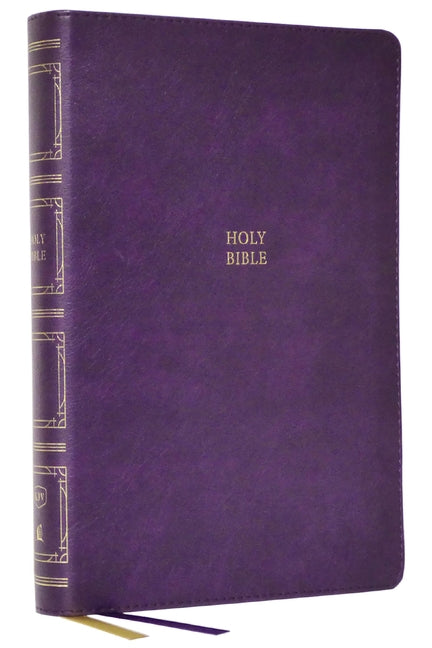 KJV Holy Bible: Paragraph-Style Large Print Thinline with 43,000 Cross References, Purple Leathersoft, Red Letter, Comfort Print: King James Version - Ingram