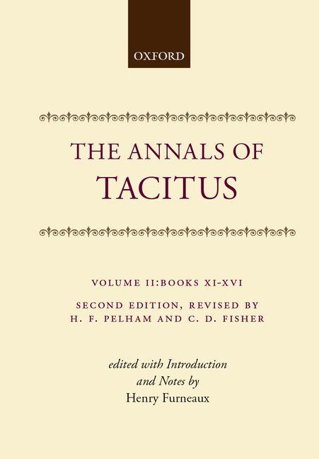 Annals Vol 2 Bks 11-16 Ed Furneaux 2/E - Ingram