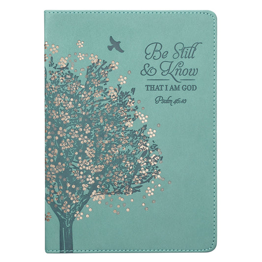Journal Be Still & Know Floral - Ingram