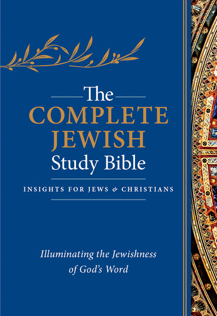 Complete Jewish Study Bible, Flexisoft (Imitation Leather, Blue): Illuminating the Jewishness of God's Word (Flexisoft, Blue) - Ingram