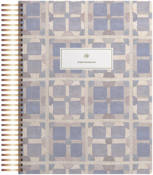 ESV Spiral-Bound Journaling Bible, Pentateuch (Hardcover, Cover Artwork by Lulie Wallace) - Ingram