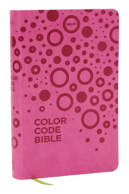 Nkjv, Color Code Bible for Kids, Pink Leathersoft, Comfort Print - Ingram