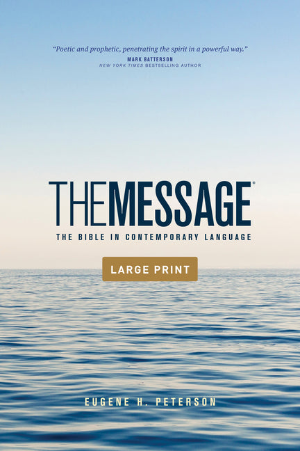 Message Outreach Edition, Large Print (Softcover): The Bible in Contemporary Language - Ingram