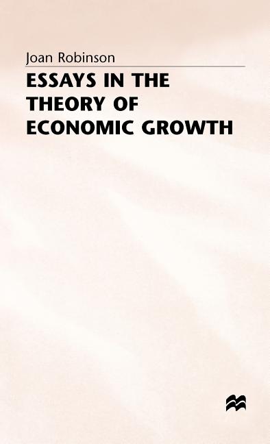 Essays in the Theory of Economic Growth (1962) - Ingram