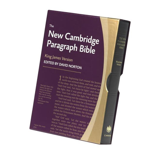 New Cambridge Paragraph Bible-KJV - Ingram