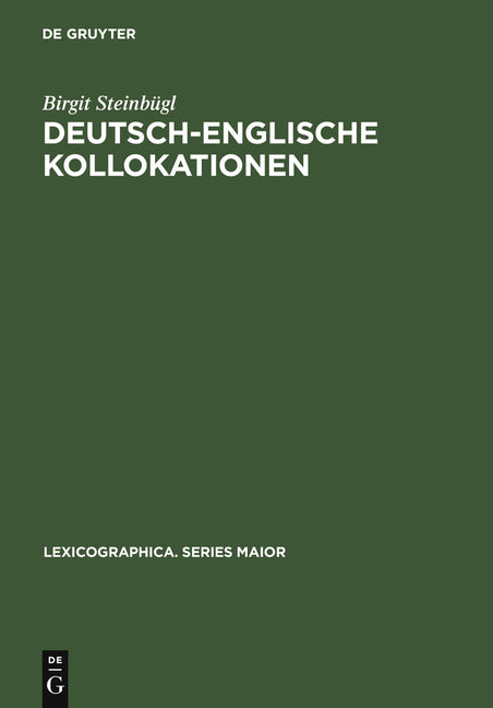 Deutsch-englische Kollokationen (Reprint 2011) - Ingram