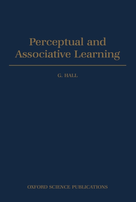 Perceptual and Associative Learning - Ingram