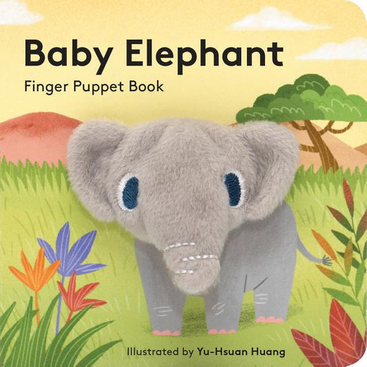 Baby Elephant: Finger Puppet Book: (Finger Puppet Book for Toddlers and Babies, Baby Books for First Year, Animal Finger Puppets) - Ingram