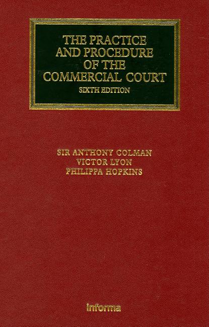 Practice and Procedure of the Commercial Court - Ingram
