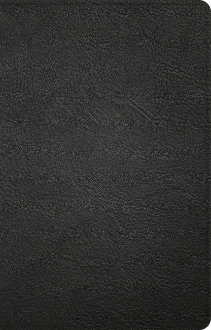 NASB Large Print Personal Size Reference Bible, Black Genuine Leather, Indexed - Ingram