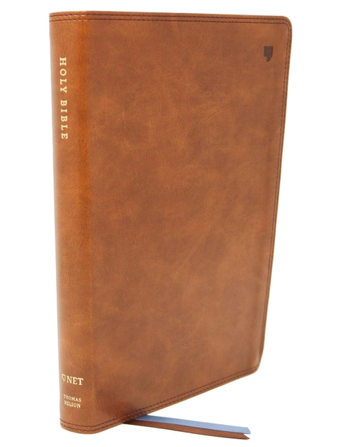 Net Bible, Thinline, Leathersoft, Brown, Comfort Print: Holy Bible - Ingram