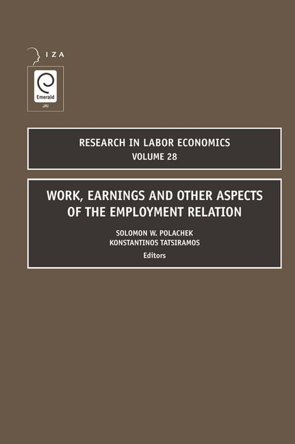 Work, Earnings and Other Aspects of the Employment Relation - Ingram