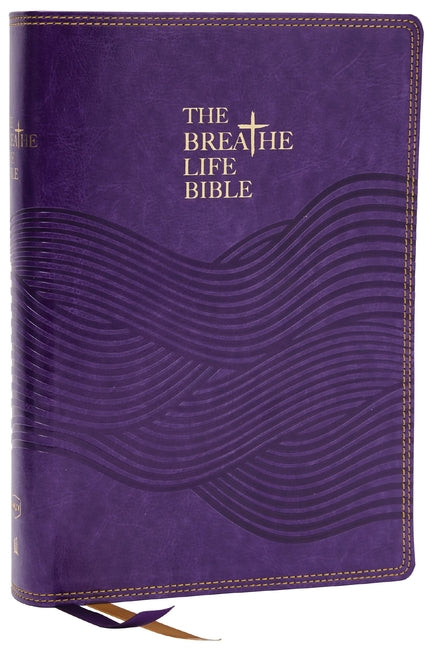 Breathe Life Holy Bible: Faith in Action (Nkjv, Purple Leathersoft, Red Letter, Comfort Print) - Ingram