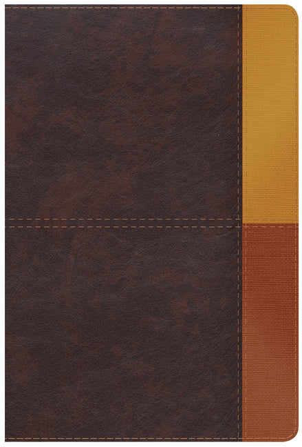 Rvr 1960 Biblia de Estudio Arcoiris, Cocoa/ Terracota Símil Piel Con Índice - Ingram