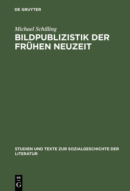 Bildpublizistik der frühen Neuzeit (Reprint 2012) - Ingram
