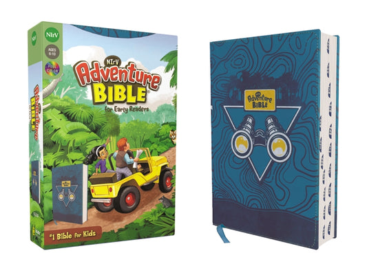 Nirv, Adventure Bible for Early Readers, Leathersoft, Blue, Full Color, Thumb Indexed Tabs - Ingram