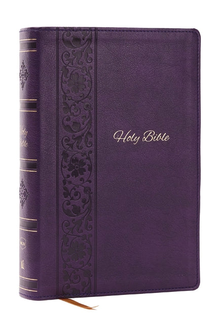 NKJV Bible: Personal Size Giant Print, Purple Leathersoft, Holy Bible, Red Letter, Comfort Print: New King James Version - Ingram