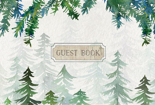 Guest Book Cabin Edition - Ingram