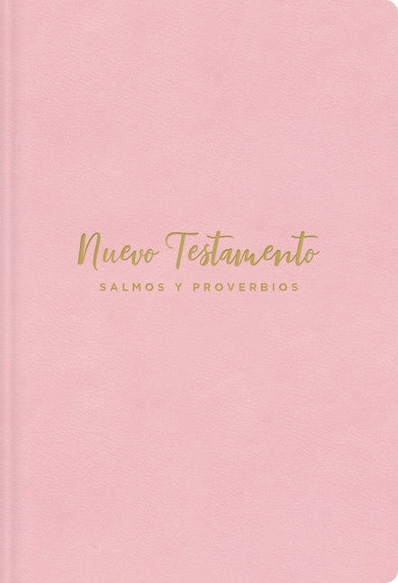 Nvi, Nuevo Testamento de Bolsillo, Con Salmos Y Proverbios, Revisión 2022, Leathersoft, Rosado, Niñas - Ingram